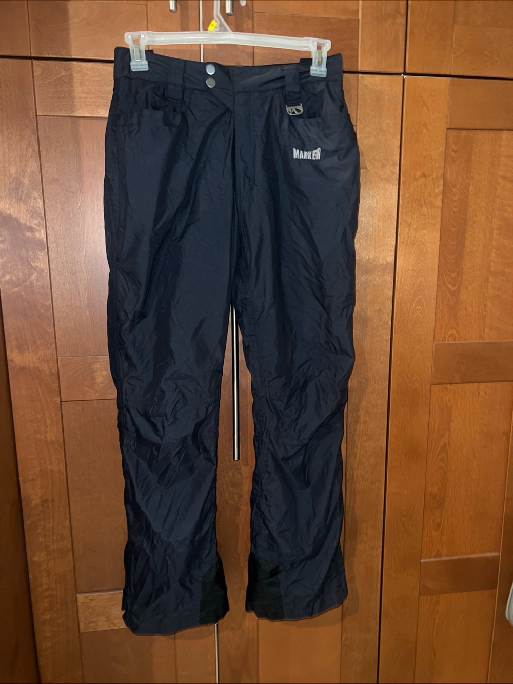 Marker Ski Pants, Snowboard Pants Insulated Brown Size 8